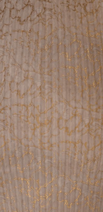 Abstract pattern featuring golden lines on a beige textured background.