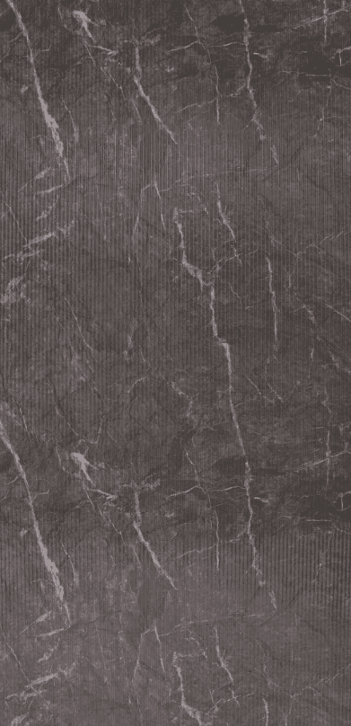 Dark textured background with subtle, irregular white marble-like veins running through it.
